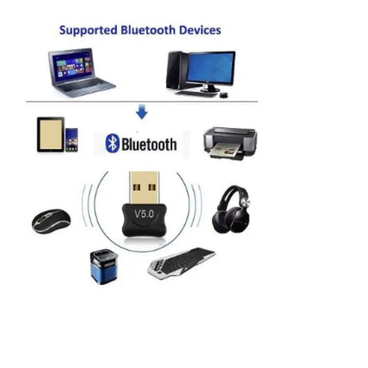 Adaptador Bluetooth 5.0 Pro Desk – Conectividade de Alta Performance